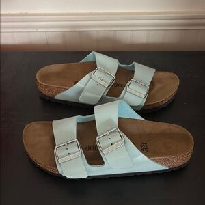 Birkenstock Arizona BS Light Blue US 7.5